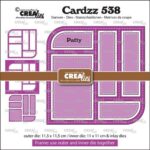 Crealies Cardzz Frame & inlay Patty CLCZ538 max.