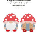 Dutch Doobadoo  Build Up Gnome met paddenstoel 470.784.270