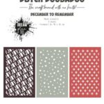 Dutch Doobadoo December to remember stencils 3st. 470.784.271
