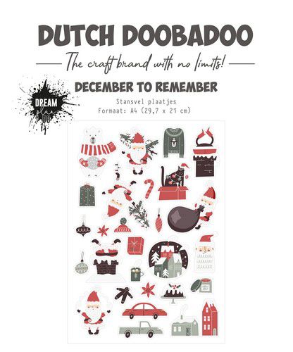 Dutch Doobadoo Stansvel A4 Plaatjes to remember 474.007.019