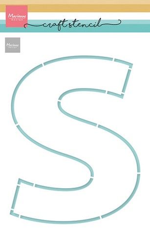 Marianne D Craft Stencil – S-Letter PS8147