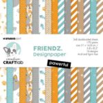 Studio Light Paper pad Friendz nr.119 CCL-FR-PP119