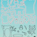 Studio Light Stamp & Cutting Die Sweet Stories nr.74 SL-SS-SCD74