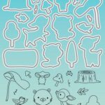 Studio Light Stamp & Cutting Die Sweet Stories nr.75 SL-SS-SCD75