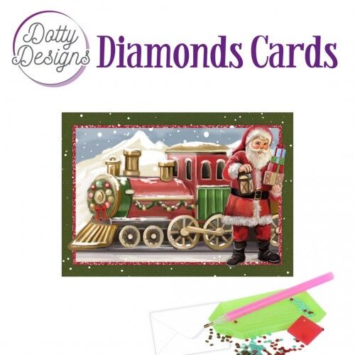 Dotty Designs Diamond Cards – Christmas Train