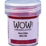 Embossingpoeder Red Glitz - WOW