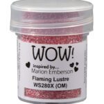 Embossingpoeder Flaming Lustre - WOW