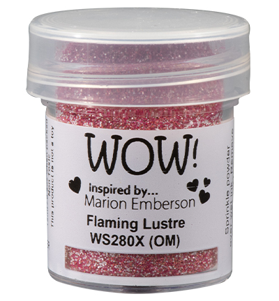 Embossingpoeder Flaming Lustre – WOW