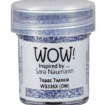 Embossingpoeder Topaz Twinkle - WOW