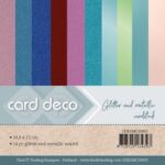 Card Deco Essentials - Glitter and metallic cardstock A5 nr.3