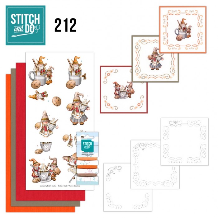Stitch and Do 212 – Yvonne Creations – Gnomes Cookie