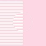 Dini Design Scrappapier 10 vl Blockstripes/uni - Lichtroze 30,5x30,5cm #3020