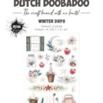 Dutch Doobadoo Stansvel A4 Winter days - labels