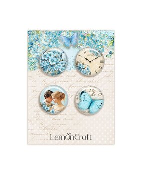 Buttons – Forget me not – Lemon Craft