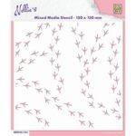 Nellie's Choice Stencil Birdfeet MMS4K-054