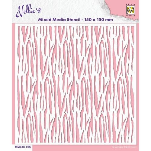 Nellie’s Choice Stencil Zebra MMS4K-056