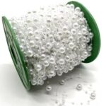 Parelsnoer wit 1 meter