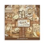 Paperpad 8*8'- Coffee and chocolate - Stamperia