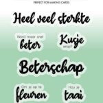 Studio Light Clear Stamp By Laurens nr.568