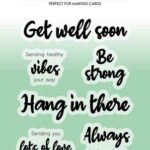 **-50%** Studio Light Clear Stamp By Laurens nr.569