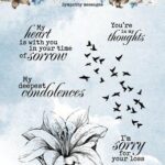 Studio Light Clear Stamp In Loving Memory nr.560