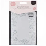 Embossing folder - Sneeuwvlok kader - Vaessen Creative