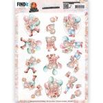 3D Cutting Sheet - Yvonne Creations - Young at Heart - Party