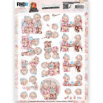 3D Cutting Sheet - Yvonne Creations - Young at Heart - Coffee