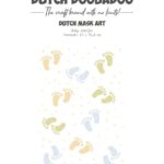 Dutch Doobadoo Mask Art Baby voet A5 470.784.292