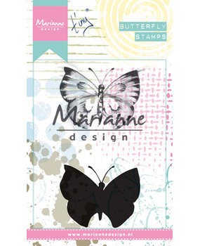 **-50%** Rubber Mounted Stempels – Tiny butterfly stamps – Marianne Design