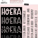 Studio Light Masks & Stamps Essentials nr.07 CCL-ES-MST07