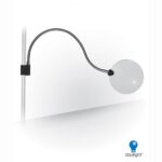 Loep 13cm lens aan 55cm lange arm t.b.v. Daylight Slimline series lampen D91707