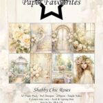 Paperpad  A5 Shabby Chic Roses - Paper Favourites