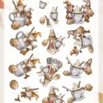 Knipvel 3D- Yvonne Creations - Gnomes Cookie