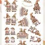 Knipvel 3D- Yvonne Creations - Gnomes Blanket