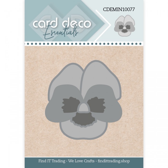Mini Dies – Card Deco Essentials – nr 77 Pansy Painted Pansies
