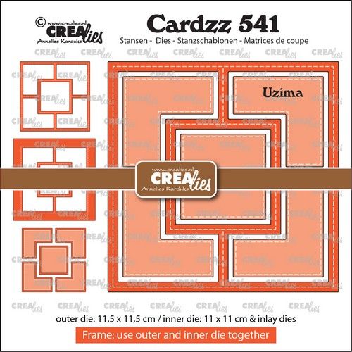 Crealies Cardzz Frame & inlay Uzima CLCZ541