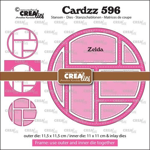 Crealies Cardzz Frame & Inlay Zelda CLCZ596