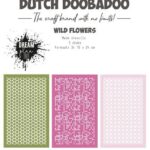 Dutch Doobadoo Stencils Wild flowers 3st 470.784.294