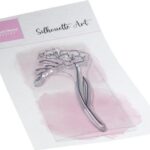 Marianne D Clear Stamps Silhouette Art - Freesia CS1158