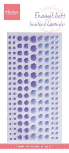 Marianne D Decoration Enamel dots – Duotone Lavendel PL4529 156 dots