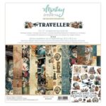 Mintay 12 x 12 Paper Set - Traveller MT-TVR-07