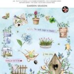 Studio Light Die-cut Paper Pad Garden season Essentials nr.143 SL-ES-DCPP143