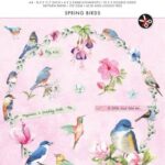 Studio Light Die-cut Paper Pad Spring birds Essentials nr.144 SL-ES-DCPP144