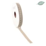 Vivant Lint katoen Per meter Zwart - 4mm 100% cotton