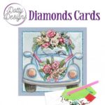 Dotty Designs Diamond Cards - Wedding Car