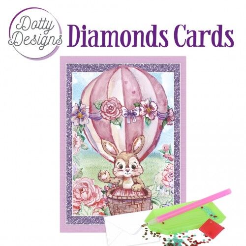 Dotty Designs Diamond Cards – Hot Air Balloon