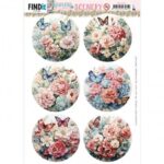 Push-Out Scenery  - Berries Beauties - Whispering Spring - Butterfly Round