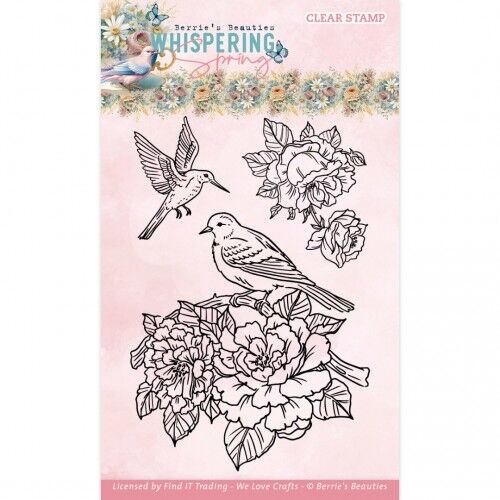 Clear Stamps – Berries Beauties – Whispering Spring – Birds