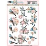 3D Cutting Sheet - Berries Beauties - Whispering Spring - Birds